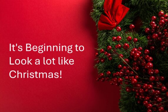 Read more about the article  It’s Beginning to Look a lot like Christmas!